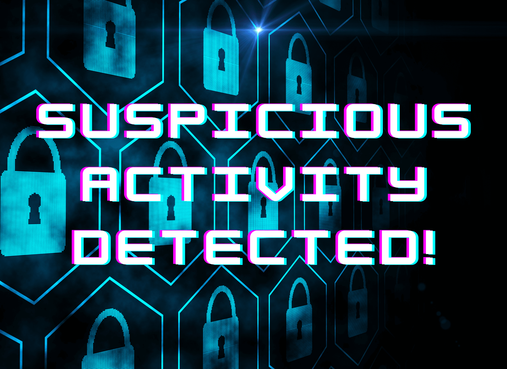 Suspicious Activity Webpage
